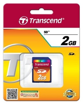 TRANSCEND 2 ГБ SD-карта 2 ГБ +17/6 МБ/с