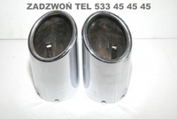 фото thumb №4, Audi a4 a5 a6 a7 трубки na выхлоп хром оригинал