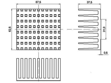 2392B Радиатор AAVID THERMALLOY