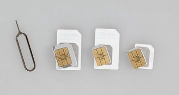 Адаптеры для SIM-карт Noosy 3in1 Micro Nano Key - Набор адаптеров для SIM-карт