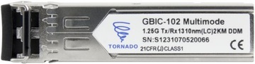 Многомодовый SFP-модуль GBIC-102 Tx/Rx:1310 LC