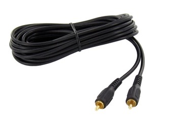 1 кабель сабвуфера Cinch RCA M/M SPDIF длиной 5 м. ТОМСОН