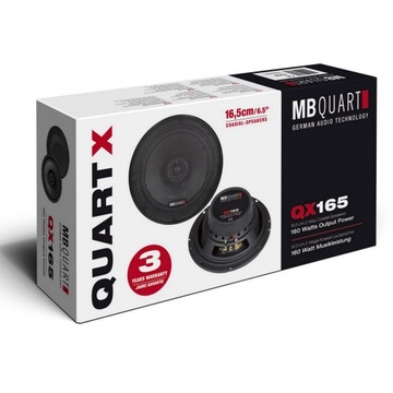 Двухполосные динамики MB Quart QX165, 165 мм, 80RMS