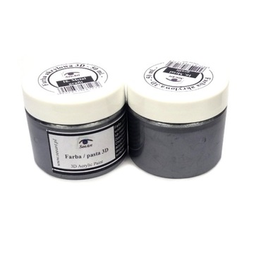 Farba / pasta 3D SeeArt 50ml. 16 Metal Grafit