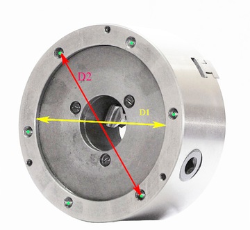 3-КУЛАЧКОВЫЙ ТОКАРНЫЙ ПАТРОН 250 мм DIN 6350 AXON