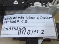 Замок дверь citroen c3 2 2 09- psa732314 6 контактов Оригинал, фото thumb