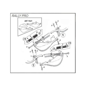 Поручни RALLY PRO