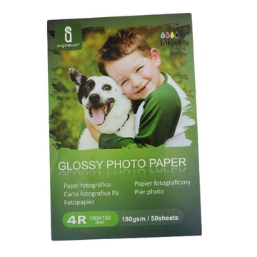 Papier fotograficzny Glossy Photo Paper 50 szt. 180g błyszczący 10X15