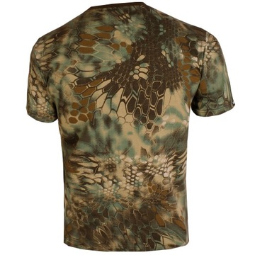 ФУТБОЛКА МУЖСКАЯ ПОД УНИФОРМУ, ХЛОПОК TEXAR CAMOUFLAGE GREEN SNAKE XXL