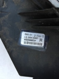 фото thumb №4, Opel astra 4 j поворотник правий темний перед 09