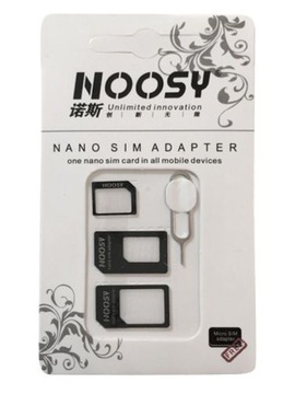 НАБОР АДАПТЕРА ДЛЯ SIM-карты 4 В 1 MICRO NANO NORMAL + КЛЮЧ