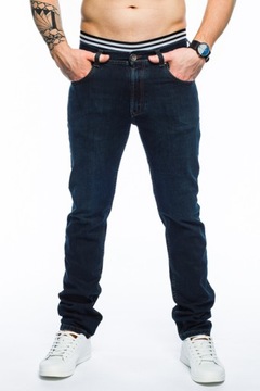 SPODNIE MĘSKIE STANLEY JEANS - 400/013 -106cm L30