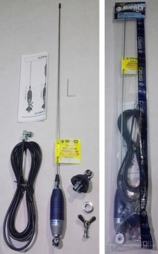 CB АНТЕННА SIRIO SUPER 70 КРЕПЛЕНИЕ 70см Blue Line