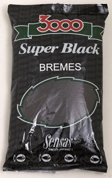 Zanęta Sensas 3000 Super Black Bremes 1kg 11572