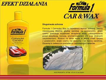 Formula1 CARNAUBA WAX mleczko do nabłyszczania