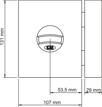 Дверной верхний замок YETI T, сертификат LOB класса 7 C