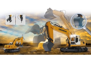 ЭКСКАВАТОР LIEBHERR R936 С ГУСЕНИЧАМИ, ГРЕЙФОМ 50 СМ