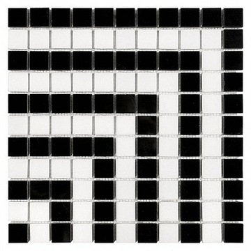 Мозаика DUNIN MOSAICS PURE B&W HYPNO 25 B