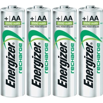 ŁADOWARKA ENERGIZER + 4 AKUMULATORKI R6 AA 2000mAh