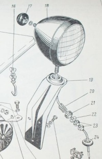 фото thumb №3, Кронштейн кронштейн szperacza лампи gaz 69