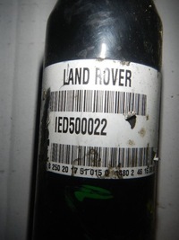 фото thumb №2, Привідний вал привідна r land range rover hse 4.4 2003-10