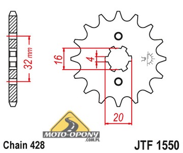 Цепь + звезды Yamaha YZF-R 125 японский DiD!!