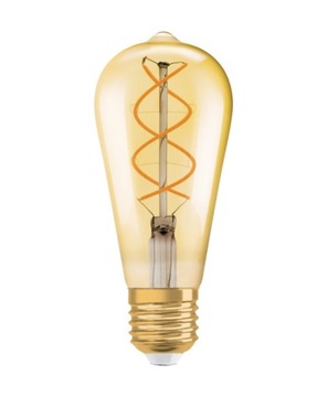 Светодиодная лампа 5W 25W Декоративная OSRAM Vintage EDISON