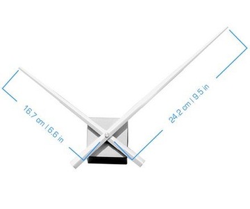 Настенные часы CUBIC с золотым кубиком своими руками