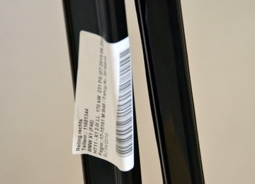BMW X1 F48 relingi dachowe czarne 7410465 7410466