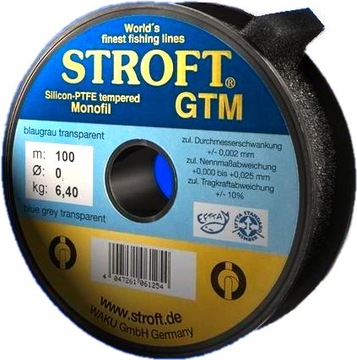 Конкурсная леска STROFT GTM ORIGINAL 0,22 мм. 100м.