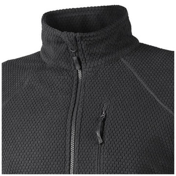 Bluza Polarowa Polar Helikon ALPHA TACTICAL Grid Fleece Czarna r. XXL