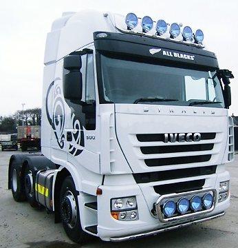 MAN, SCANIA, MAGNUM, ACTROS, IVECO, VOLVO — КРЫШНЫЕ ТРУБЫ ИЗ НЕРЖАВЕЮЩЕЙ СТАЛИ