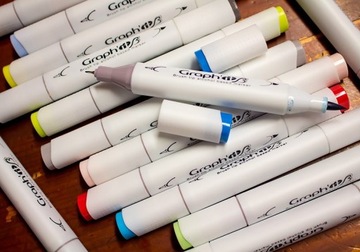 МАРКЕР GRAPH'IT BRUSH ДЛЯ ЗАПОЛНЕНИЯ 96 ЦВЕТОВ