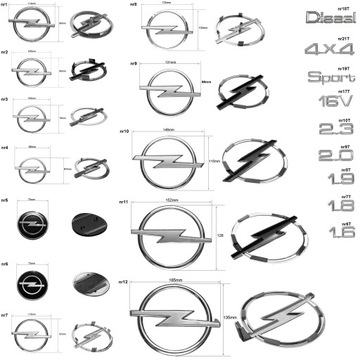 Значок Opel VECTRA MERIVA CORSA OMEGA РАЗНЫЕ № 6.