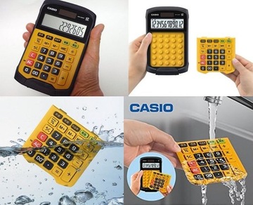 Водонепроницаемый КАЛЬКУЛЯТОР CASIO WM-320MT МАГАЗИН H82A