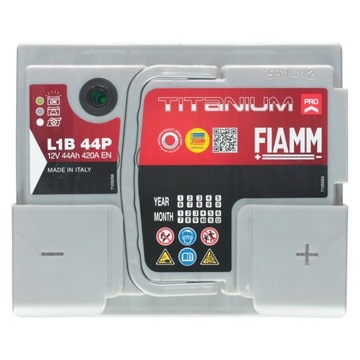 АККУМУЛЯТОР FIAMM TITANIUM PRO L1B44 44 Ач 420А