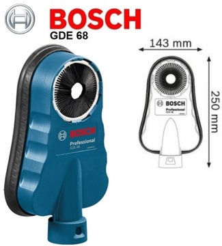 НАСТРОЙКА ДЛЯ ПЫЛЕОТДАЧИ BOSCH GDE 68 PRO