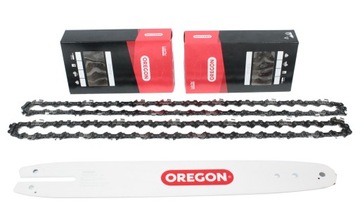 НАПРАВЛЯЮЩАЯ OREGON 16 дюймов 40 см + 2 ЦЕПИ OREGON ДЛЯ STIHL 018 - MS251