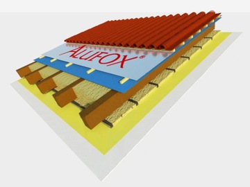 ТЕРМОИЗОЛЯЦИОННЫЙ КОВР ALUFOX АЛЮ + ПЕНА + АЛУ 9 м2