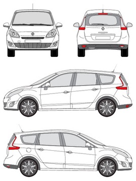 БАГАЖНИК CRUZ Airo RENAULT SCENIC и GRAND SCENIC III 09-16