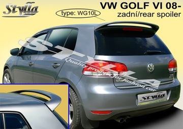 Спойлер спойлер для VW Golf 3/5 dw hb MK6 10/2008--