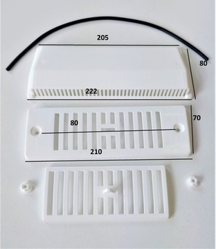 Wywietrznik wentylacja kratka wentylacji NIEWIADÓW
