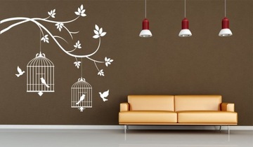 Наклейки на стену с цитатой дерева 180см x 180см w99