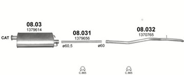 фото thumb №2, Глушник ford transit poj.2,2+2,4tdci od 06r.