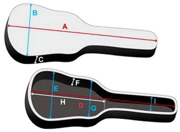 Ibanez pokrowiec na ukulele koncertowe NB PIANKA