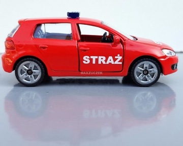 SIKU 1437 FIRE BRITAIN VW GOLF 2.0 TDI PL ВЕРСИЯ