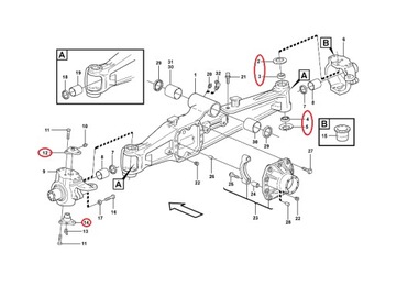 НАБОР MANITOU CARRARO Поворотные пальцы ОРИГИНАЛЬНЫЕ