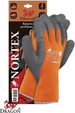 Резиновые рабочие перчатки Dragon Nortex INSULATED 11