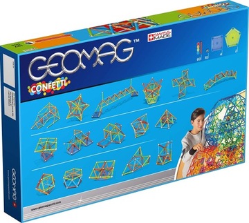 Магнитные блоки GEOMAG GEO-354 Конфетти 127 шт.