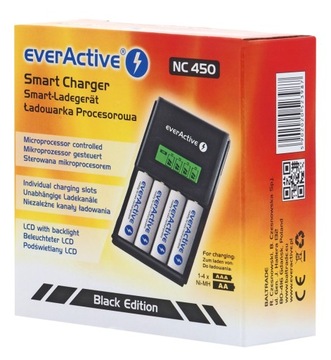 Everactive NC-450 4 AA, зарядное устройство AAA